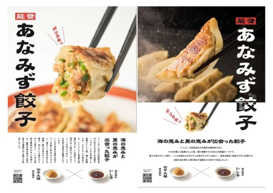 能登あなみず餃子
